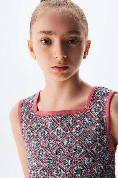 SWATSKY Синя блузка для дівчинки Bg Store 23ss0sw6535