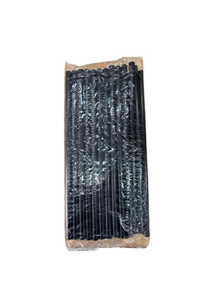 Genel Markalar 1 Kg 11.3x300 Mm 34 Adet Kalın Profesyonel Kuvetli Yapışma Mum Silikon Çubuk Sıcak Siyah