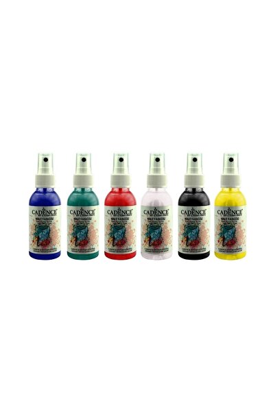 Cadence Your Fashion Sprey Kumaş Boyası Seti 6 X 100ml