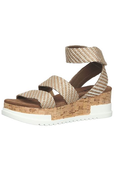 LAZAMANİ Keilabsatz - Beige - Flacher Absatz