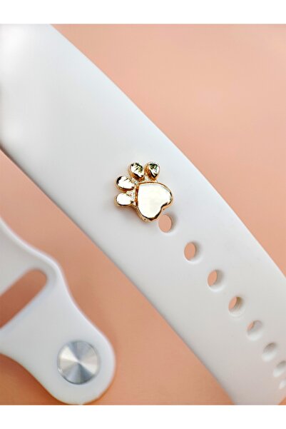 BP Tattoo Apple Watch Uyumlu Pati Figürlü Kordon Aksesuar Gold Charm