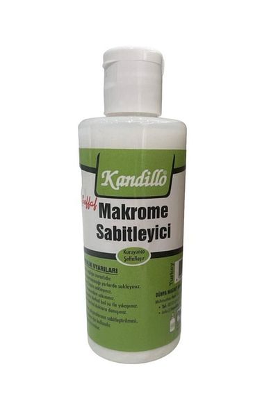 Dünya Magnet Macrame Fixing Liquid 100 Gr Anti-Pilling and Dispersion Glue