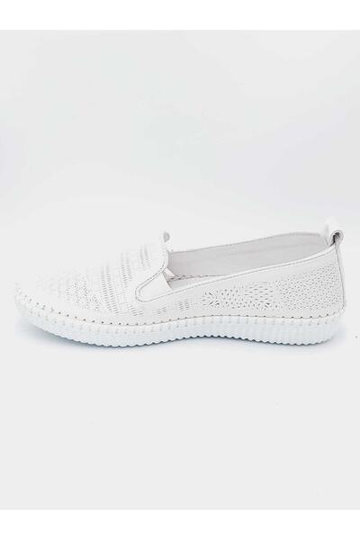 Voyager Women's Genuine Leather Flexible Lightweight Daily Summer Ballerinas