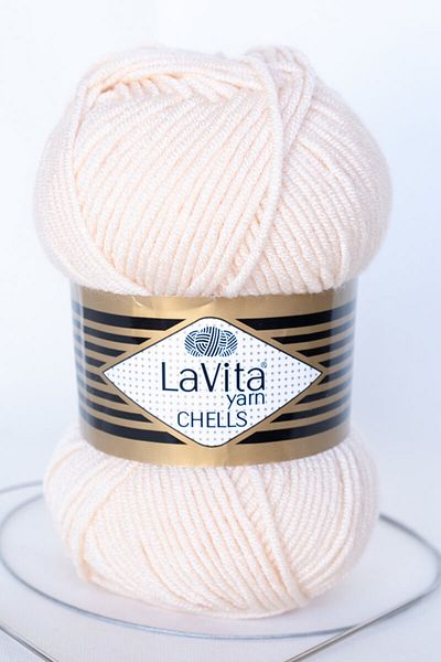 LaVita Yarn Chells Hand Knitting Yarn Taka Yarn (1035-κρέμα)