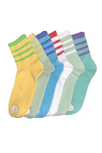 Bamuta Favorite College Unisex Socks Pack of 6 Organic Cotton