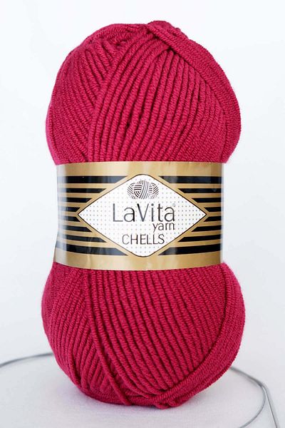 LaVita Yarn Chells Cream Color Fire de tricotat Fire Taka - 9596