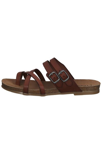 Cosmos Comfort Sandalette - Braun - Flacher Absatz