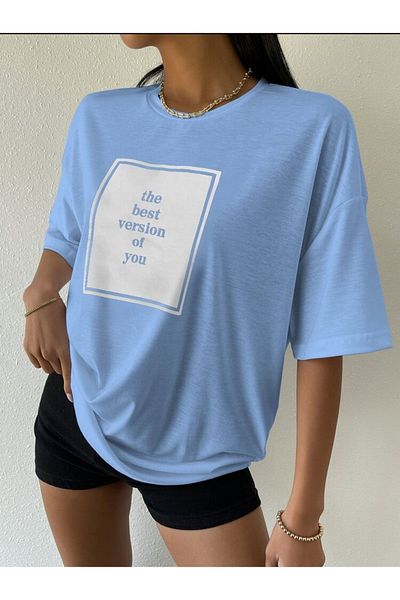 BENROMA The Best Version Printed Oversize Unisex T-Shirt