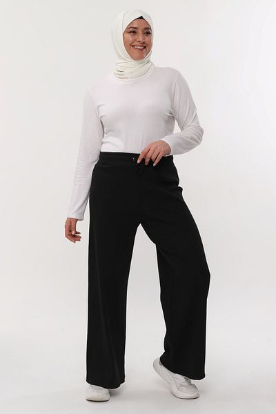 SYM Plus Size Wide Leg Stretchy Camisole Women's Trousers