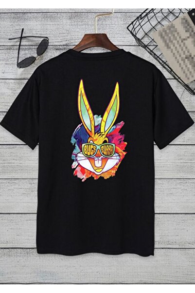 SOOLT Bugs Bunny - Tricou oversize unisex imprimat