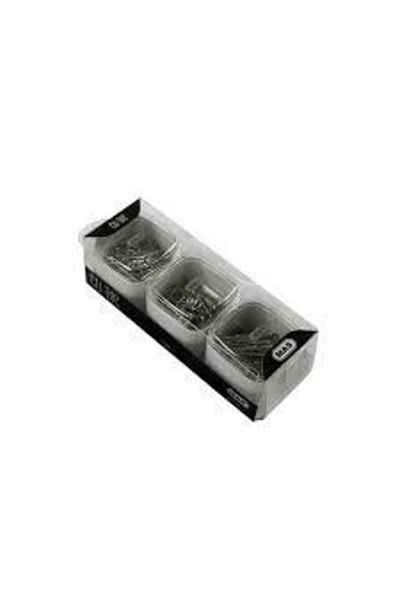 Mas Cubbie 3-Piece Nickel Paper Clip Set