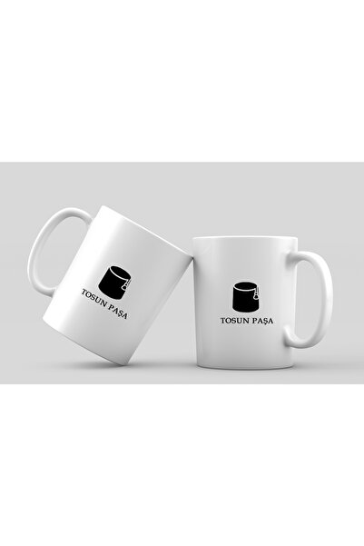 PRINT it كوب بورسلين مطبوع بتصميم بسيط من فيلم Tosun Pasha