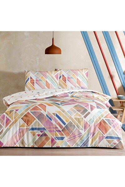 Taç مجموعة غطاء لحاف عصرية للشباب باللون الوردي الطازج