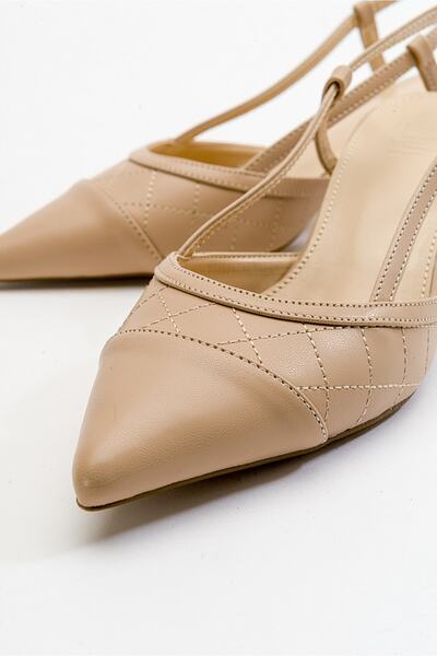 Luvi Poınt Ten Kadın Topuklu Ayakkabı