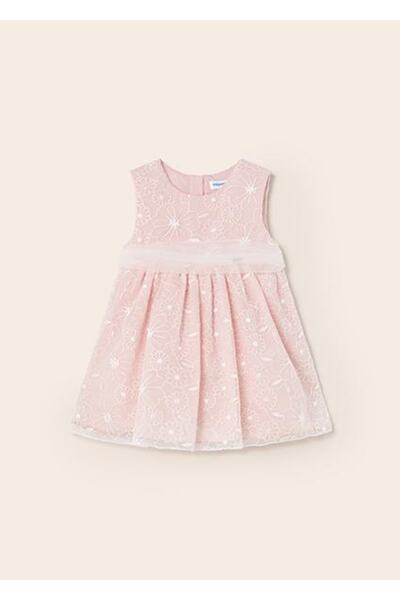 MAYORAL Kız Bebek Pembe Elbise