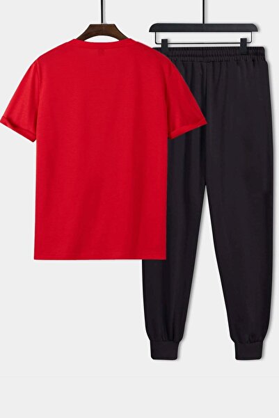 uyguntarz Unisex Cr7 Printed 2-Piece Tracksuit Set