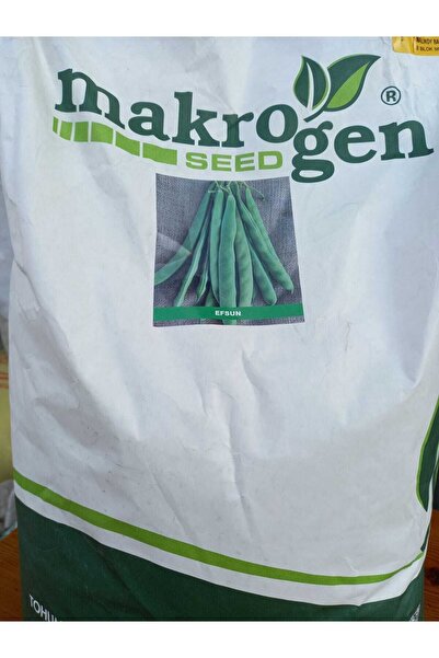 Makrogen Tohum Taze Fasulye-oturak Fasulye Tohumu-makrogen Efsun 1 Kg
