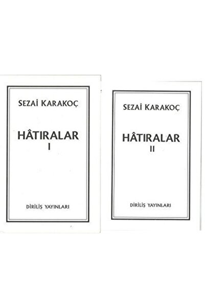 Diriliş Yayınları Hatıralar 1 - 2 / Sezai Karakoç / / 4440000002672