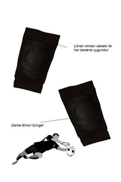 Tayzon Ligarlı Kaleci Dizliği Süngerli Yastıklama