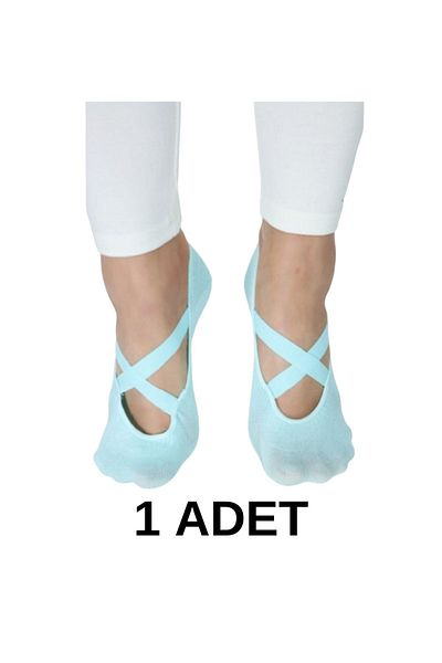 marufshop Дамски неплъзгащи се силиконови подложки за йога и спортни чорапи