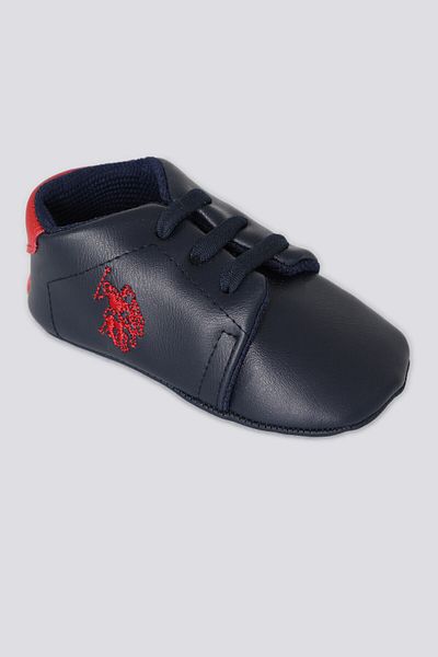 U.S. Polo Assn. Baby Boy Navy Blue Baby Shoes
