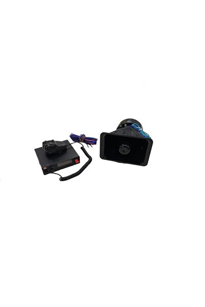Kgn 12v Profesyonel Electronıc Siren Megafonlu 3 Sesli 100 W