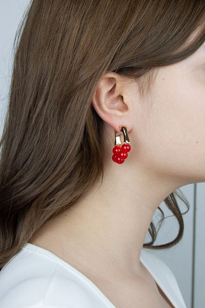 Liveyn Design Glass Bead Design Earrings