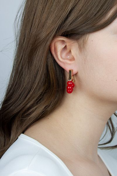 Liveyn Design Glass Bead Design Earrings