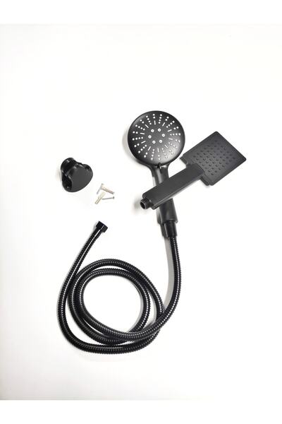 ARVENT Fonksiyonlu Çift Banyo Duş Başlığı Seti Fiskiyesi Telefonu Beta Seri A...