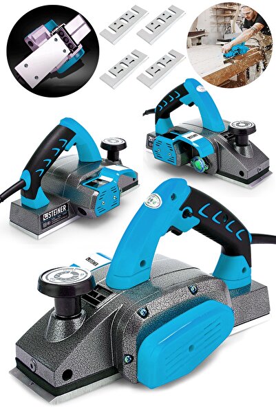 STEİNER Alman Titan 4200 Watt Bakır Sargılı Metal Şanzuman Çift Bıçaklı Plany...