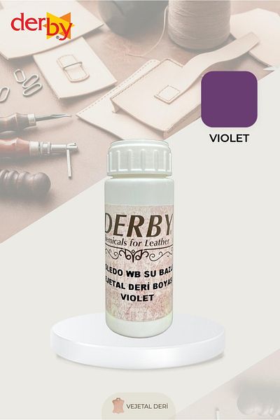 Derby Doledo Βάση Νερού Φυτική Δερμάτινη Βαφή 100 Gr, Vegetable Vaketa Paint, Leather Arts
