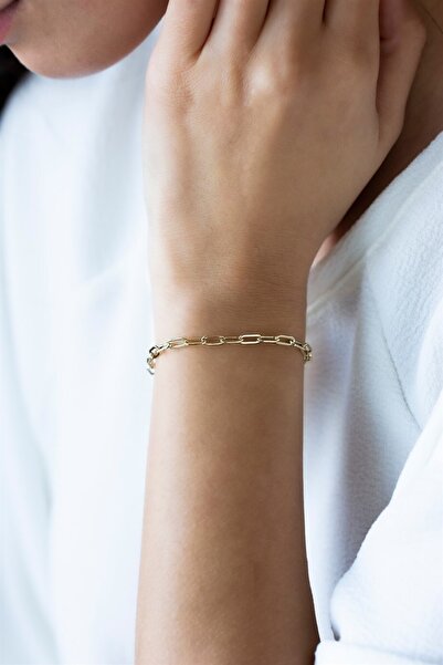 Tufanlar Kuyumculuk Altın Ataç Zincirli Bileklik