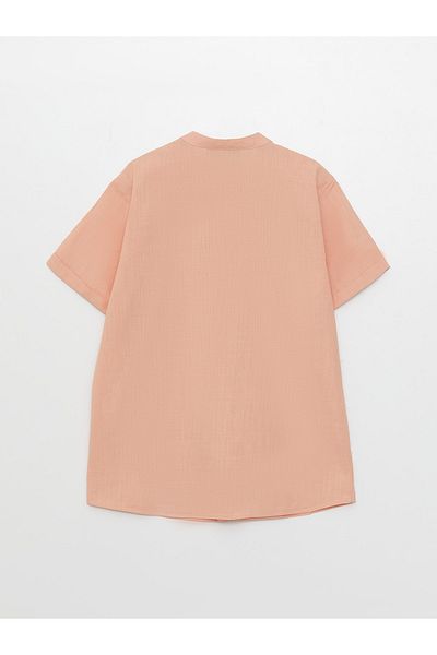 LC Waikiki Prevailing Collar Short Sleeve Shirt for Boy