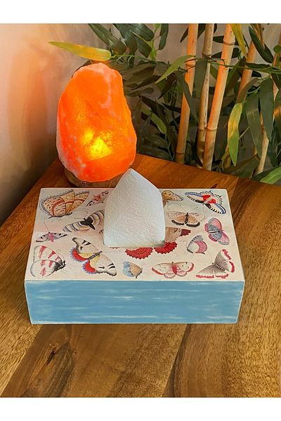 Fun Life Handmade Wooden Tissue Box