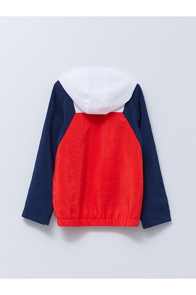 LC Waikiki Hooded Color Block Girls' Coat