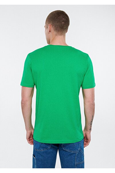 Mavi Jeans Printed Green T-Shirt Slim Fit / Slim Fit 066841-71754