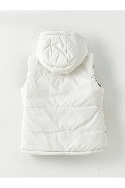 LC Waikiki Kapüşonlu Basic Çift Taraflı Kız Çocuk Şişme Yelek