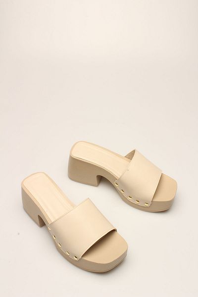 ROVIGO Ecru Skin Women's Clogs