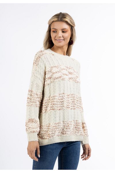 USHA FESTIVAL knit sweater rakata