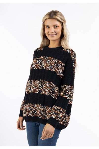 USHA FESTIVAL knit sweater rakata