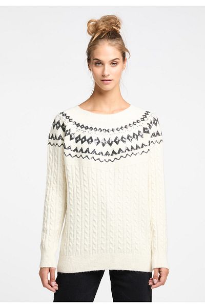 USHA FESTIVAL Strick Pullover carnea