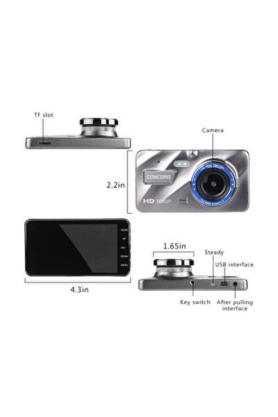 Concord C-659 Araç Içi Kamera