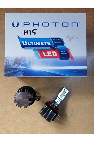 Photon Ultımate H15 +5 Plus Fansız Led Xenon Ul2330 12volt-24volt Ice Whıte