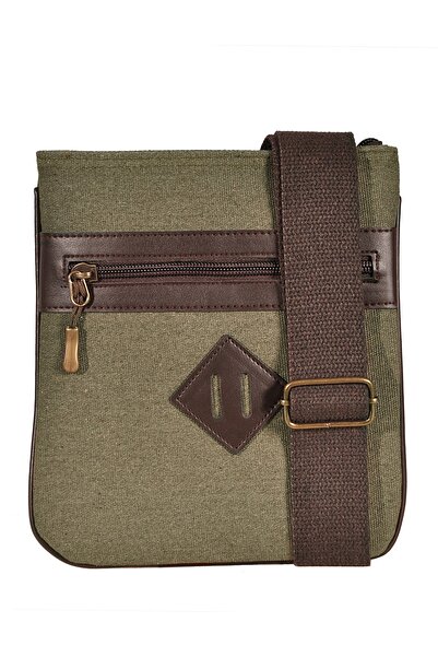 Minimal Maison Unisex Yüksek Dayanıklı Kanvas Kumaş Heybe Çapraz Bel Çantası