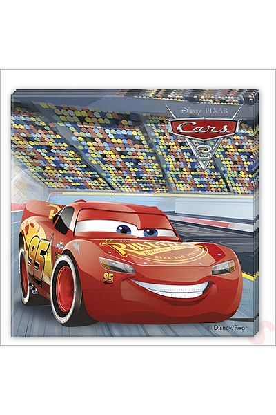 Süsle Baby Party Cars 3 - Χαρτοπετσέτα - 20 Τεμάχια