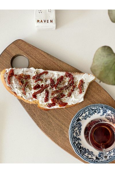 NOBLERAVEN DESIGN Wooden Coffee Presentation, Wooden Serving Board, Wooden Serving Plate, Wooden Cheese Plate