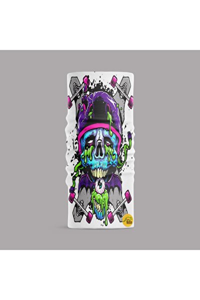 Buffalo باندانا متعددة الأغراض بتصميم فني