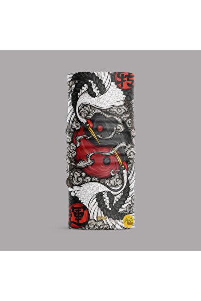 Buffalo باندانا متعددة الأغراض بتصميم فني