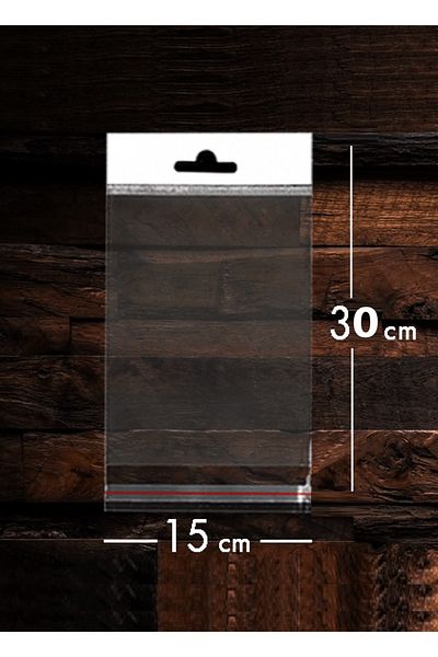 Hyd حقيبة Opp مع شريط تعليق (15x30) 100 قطعة