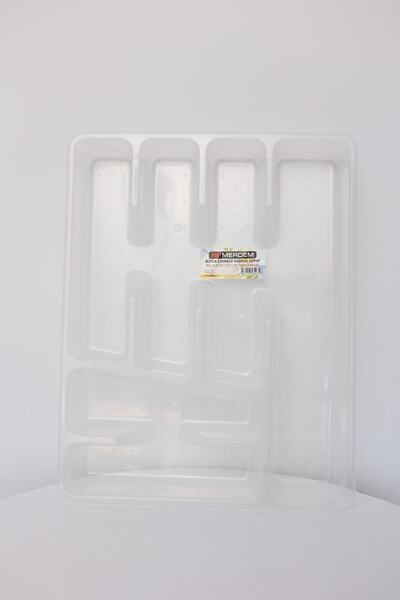 Merdem Şeffaf Büyük Çekmece Içi Kaşıklık 6 Bölmeli 29x38 Cm